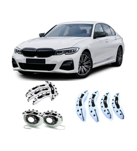 Bmw G30 m Beyaz 17-18-19-20 Jant Uyumlu 4.lü Kaliper Kapagı