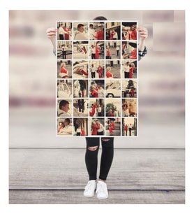 Fotoğrafından Kolaj Poster