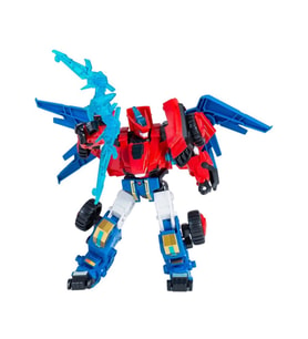 Dinoster Dönüşebilen Robot Raptor Bolt Wing - 22 cm 30+ Eklem Hareketli Figür