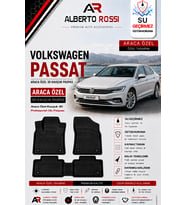 VOLKSWAGEN PASSAT B6 2005 - 2010 Araca Özel Kauçuk 3D Profesyonel Oto Paspası