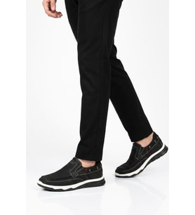 Ayakmod Premium Lacivert Hakiki Deri Erkek Casual Ayakkabı 2675 M