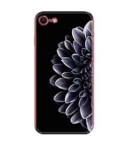 Apple iPhone 5 6 7 8 Plus Se XR Kılıf Desemli Silikon Çiçekler 1639