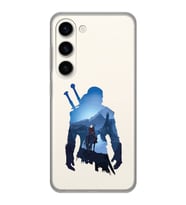 Samsung Galaxy S23 Uyumlu The Witcher Tasarımlı Şeffaf Telefon Kılıfı