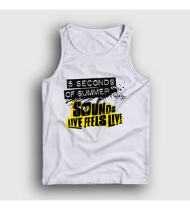 Presmono Unisex Beyaz Good 5 Seconds Of Summer Atlet 78803tt
