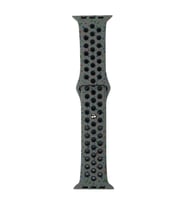 Vendas Apple Watch 44mm Uyumlu Yeni Seri 2023 Strap Kayış Silikon Kordon (Haki)