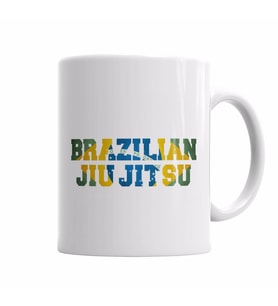 BRAZILIAN JIU JITSU Kupa Bardak Porselen