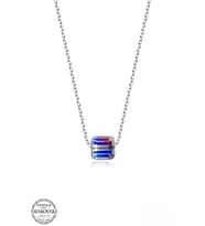 SWAROVSKİ TAŞLI  CRYSTAL 925 AYAR GÜMÜŞ KOLYE
