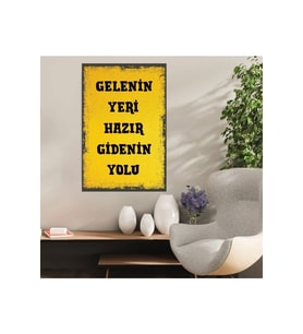 Ahşap Retro Mdf Poster , Komik Sözler , Duvar Yazıları , Manzara ,  Tarih , Edebiyat - Tbl0317