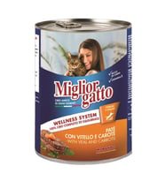 Miglior Gatto Pate Dana Eti ve Havuç Kedi Konservesi 400 Gr