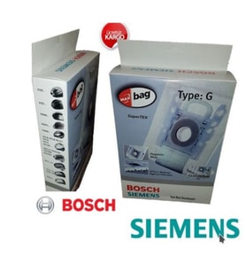 Bosch Siemens Type-G Süpürge Toz Torbası YURT İÇİ KARGO ILE TESLİ