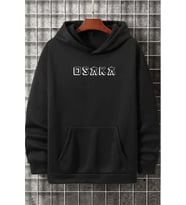 Unisex Osaka Baskılı Sweatshirt (Siyah)