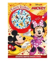 Disney Jr. Mickey - Sihirli Renkler Çıkartma Hediyeli Boyama Kitabı