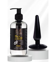 250 ml Natural A Plus Lubrikant Jel + Silikon Plug 2'li Set