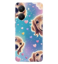 Xiaomi Poco X7 Pro Kılıf Boutique Baskılı Resimli Kalp ve Köpek Pcode -034