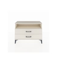 Arges Şifonyer Tek Raflı 2 Çekmeceli 88x30x64 Aytaşı-Aytaşı
