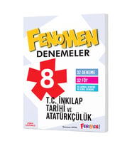FENOMEN 8.SINIF İNKILAP TARİHİ VE ATATÜRKÇÜLÜK DENEME