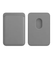 Apple iPhone 12 Mini Uyumlu Zore Cardsafe Kartlık (Koyu Gri)