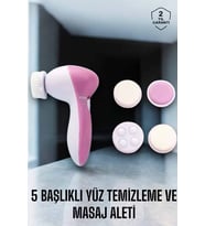 Taşınabilir Yüz Temizleme Masaj, Peeling, Temizlik 5 Başlıklı