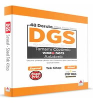 DGS Konu Özetli Soru Bankası Video Anlatımlı Tek