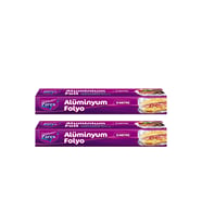 Alüminyum Folyo 8 Mt İkili Set