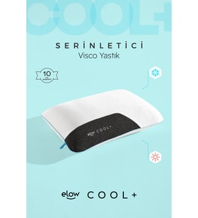 Cool+ Serinletici Tombul Visco Ortopedik Yastık, 60 x 40 x 15