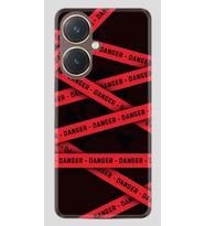 Vivo Y27 Kılıf Desenli Silikon Danger 1372