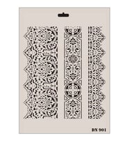 Dantel Seri Dn-901 Stencil 35X25 Cm