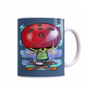 Skull Cute Kupa Bardak Porselen