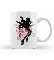 Crimson Robin-1 Kupa Bardak Porselen