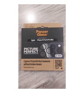 PanzerGlass iphone 15 Pro/Pro Max Kamera Lens Koruyucu (Şeffaf)