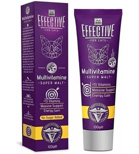Effective Malt Katkılı Multivitamin Kedi Macunu 100gr