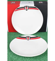 DEKOMUS İLE LİSANSLI BEŞİKTAŞ 6 KİŞİLİK PASTA TABAĞI SETİ