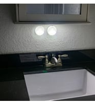 2 ADET Koridor Merdiven Dolap içi için HAREKET SENSÖRLÜ MIKNATISLI YAPIŞKANLI Lamba Aydınlatma Işığı