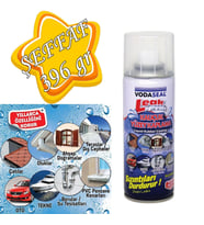 Leak Fix Su Geçirmez Sızdırmaz Sızıntı Önleyici Kauçuk Kaplama Izolasyon Şeffaf Sprey 396 gr