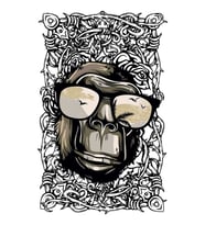 King Kong Yaz Güneş Gözlüğü Tablo Ahşap Poster Dekoratif