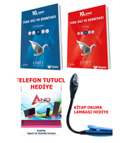 Limit Yayınları 2024-2025 Müfredat 10 Türk Dili Edebiyatı Konu Anlatımı + Soru Bankası Geliştirici Set Video Çözümlü (Çok Renkli)
