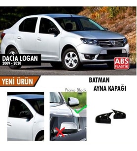 Dacia Logan 2009-2020 Batman Yarasa Ayna Kapağı