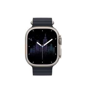 Winex Watch 8 Pro Max Amoled Ekran Android İos Uyumlu Akıllı Saat Siyah