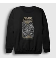 Presmono Unisex Siyah Pitiless Dark Tranquillity Sweatshirt 137547tt
