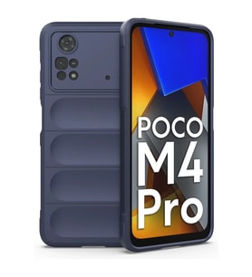 Newface Xiaomi Poco M4 Pro 4G Kılıf Optimum Silikon - Lacivert