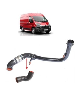 PEUGEOT BOXER  2.2 HDI TURBO INTERCOOLER HORTUMU ORTA  1606660380