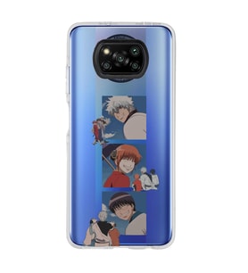 Poco X3 PRO / X3 NFC Uyumlu Gintama Tasarımlı Şeffaf Telefon Kılıfı
