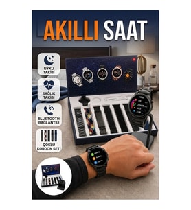 Watch 4 Pro Akıllı Saat Uyku ve Sağlık Takibi Bluetooth Bağlantılı Spor Modlu Yeni Nesil
