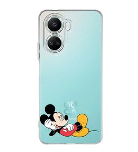 Huawei Nova 10 Se Uyumlu Kapak Mickey Mouse Tasarımlı Şeffaf Silikon Kılıf