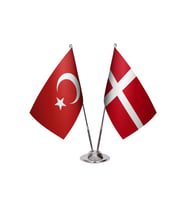 Danimarka İkili Masa Bayrağı
