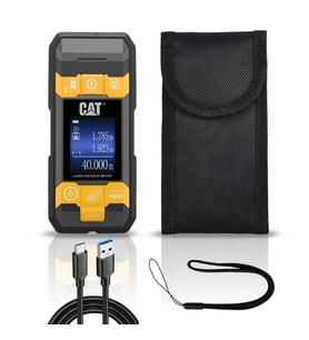 CAT DA980621 3.7Volt Li-Po 3’ü 1 Arada 40M Lazer Metre +Hizalama +Metal/Ahşap/Voltaj Dedektörü