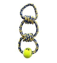 Nunbell Kalın 3 Düğüm Diş İpi Toplu Köpek Oyuncağı
