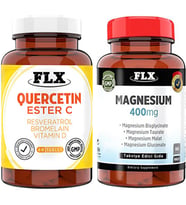 Flx Kuersetin Ester C 60 Tablet   Flx Magnezyum Malat 60 Tablet (Renksiz)