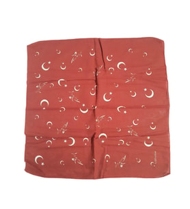 JTAW25BDN1666 AY YILDIZ TÜRKİYE BAYRAK KIRMIZISI 50 CM X 50 CM %100 PAMUK BANDANA FULAR JANTİ BANDANA