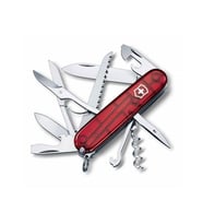 Victorinox Çakı Huntsman Şeffaf Kırmızı 1.3713.T